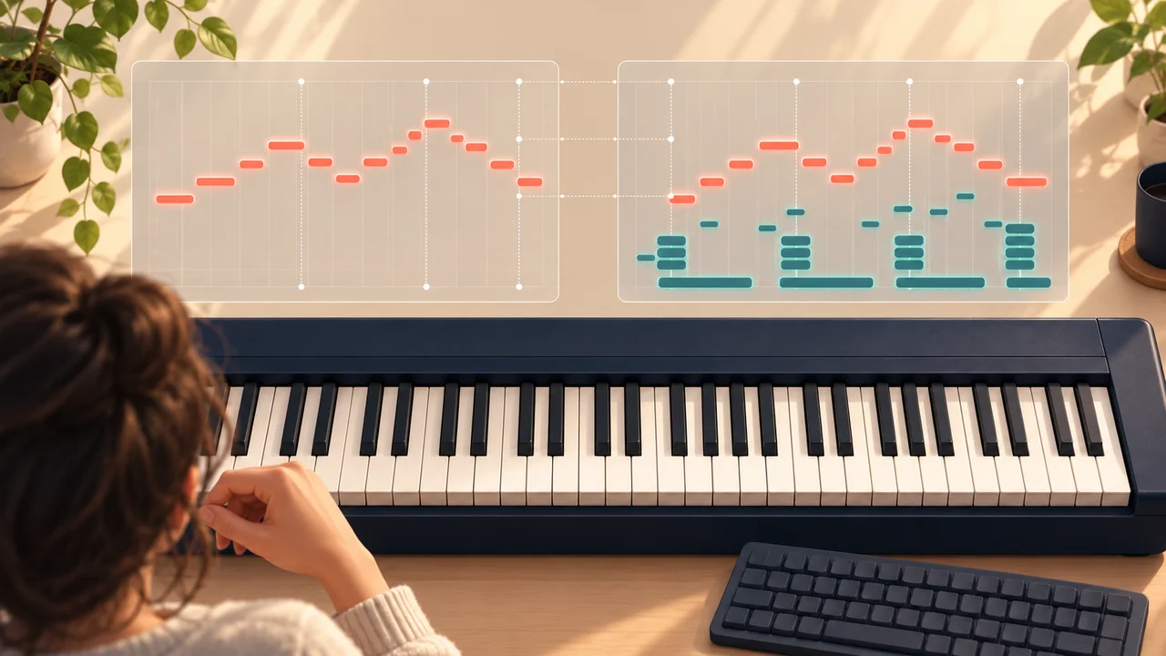 How to Compare Roblox Piano Sheets for the Same Song