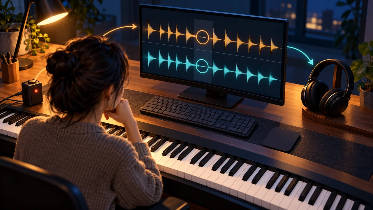 How to Practice Roblox Piano Sheets by Recording Yourself