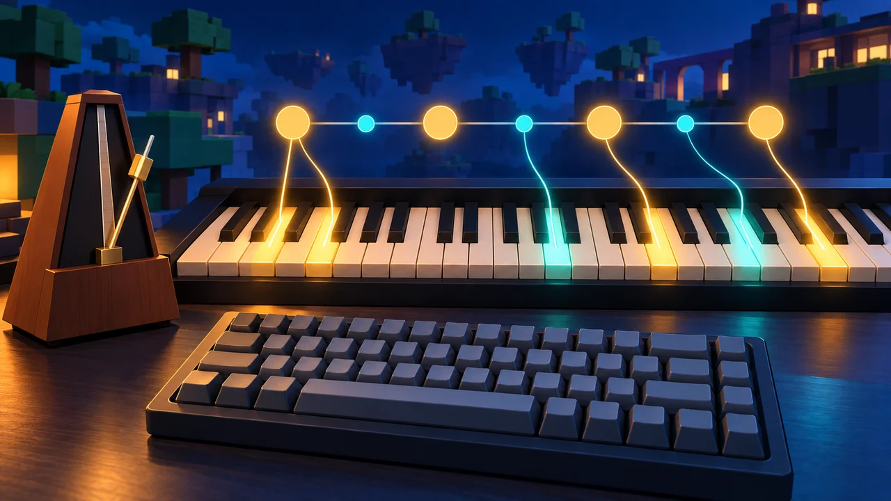 How to Practice Roblox Piano Sheets With a Metronome