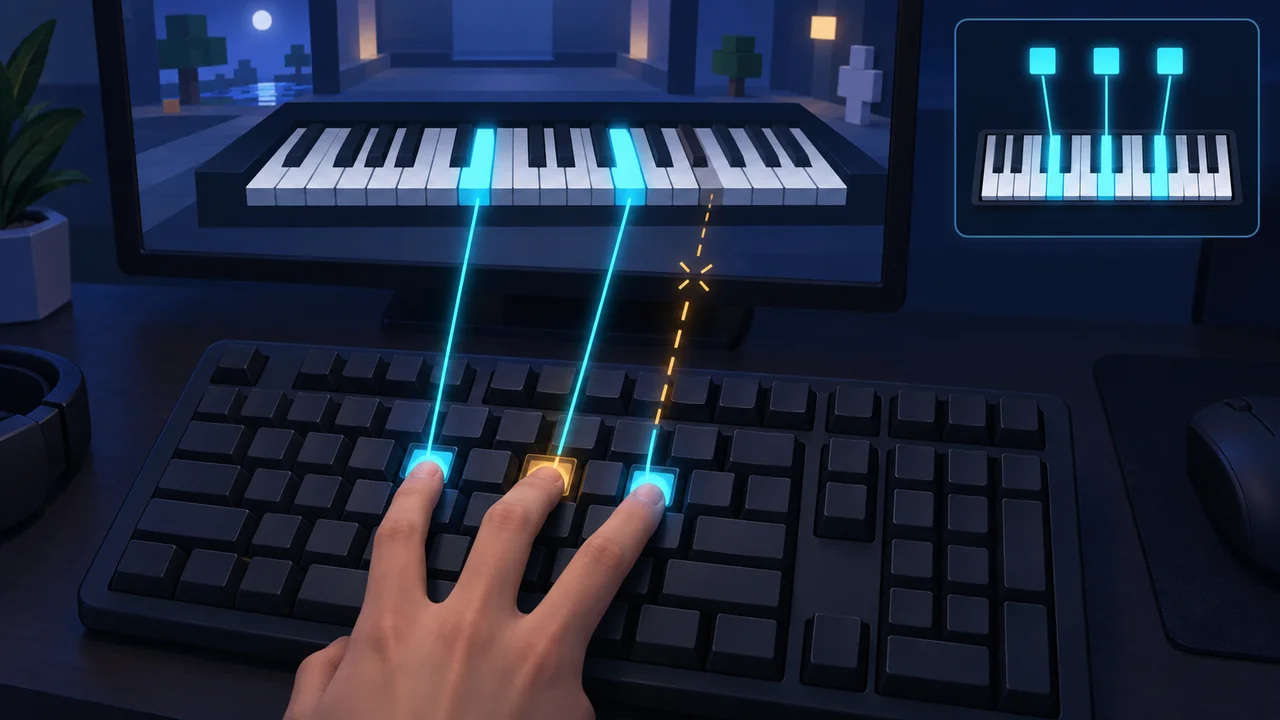 Roblox Piano Sheets: Chords Not Registering? Test Missing Notes